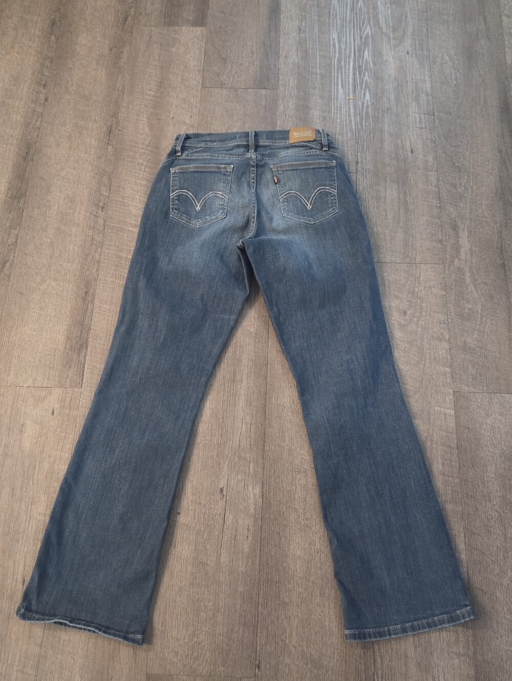 Levi’s 529 Curvy Bootcut Jeans Women’s 6 Blue Denim Mid Rise Stretch Medium Wash